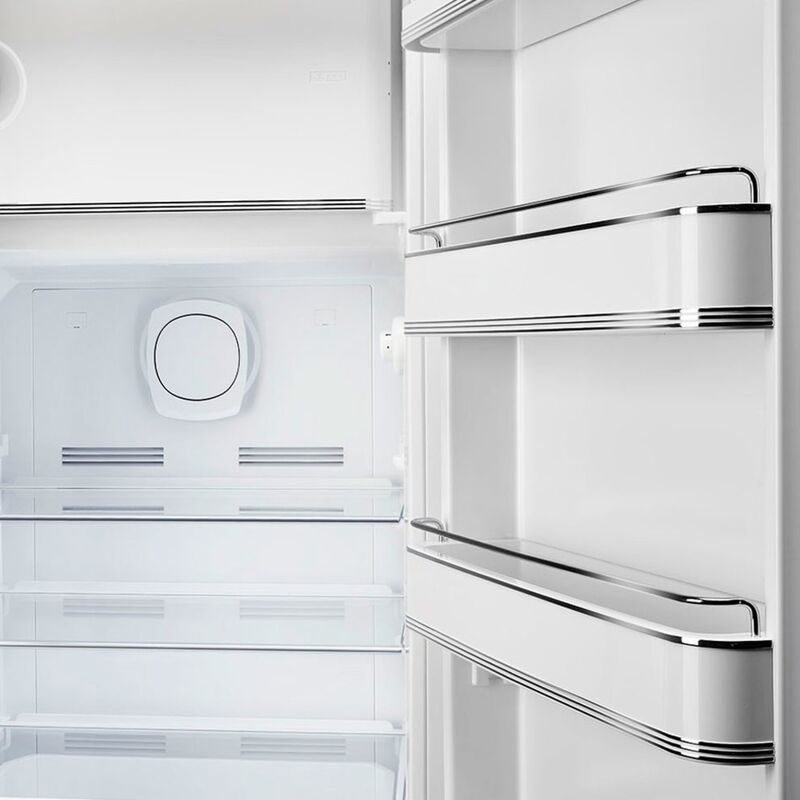 Smeg FAB28RDRU6 Køleskab Med Fryser 153cm Højrehængt Rustrød