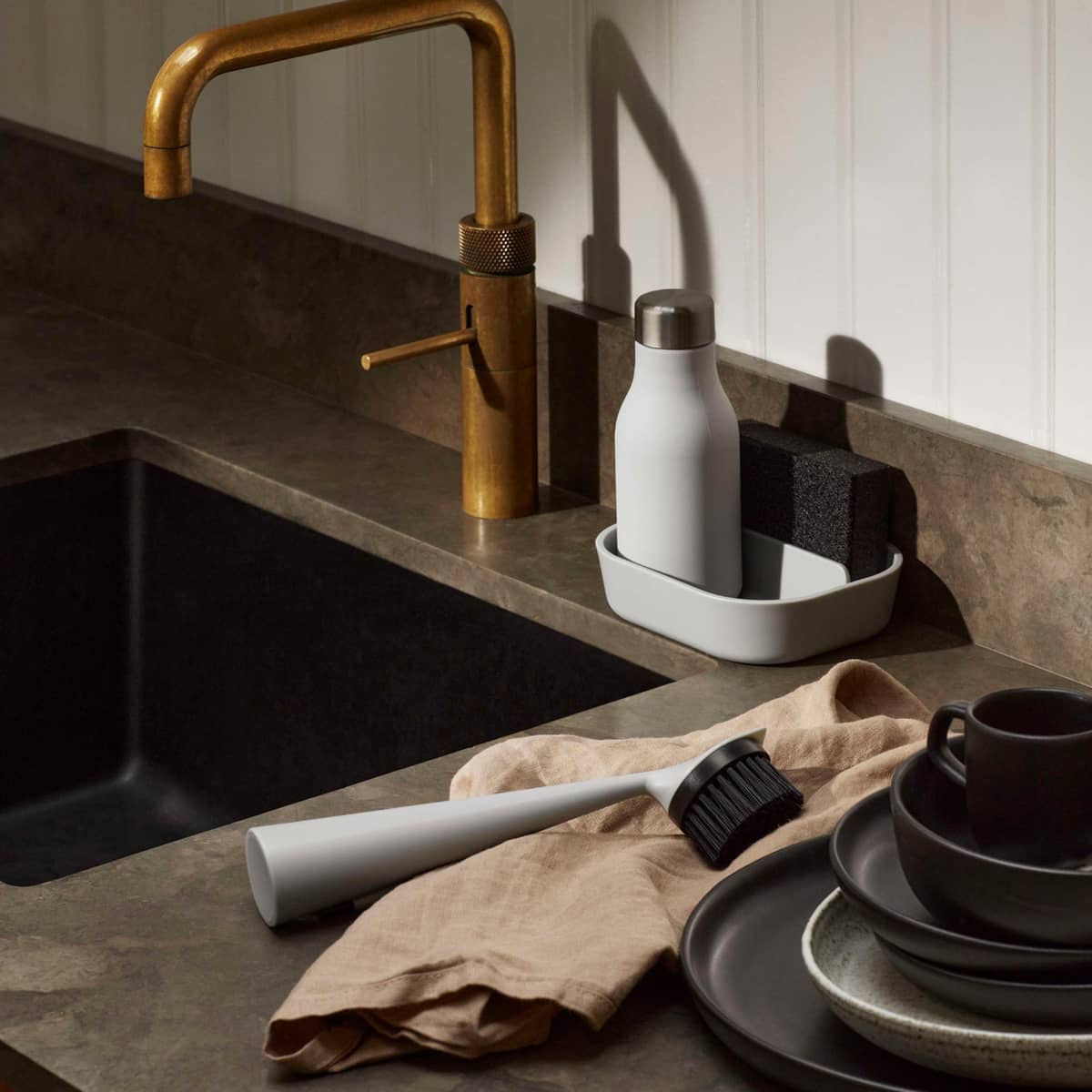 Diskset, marble grey