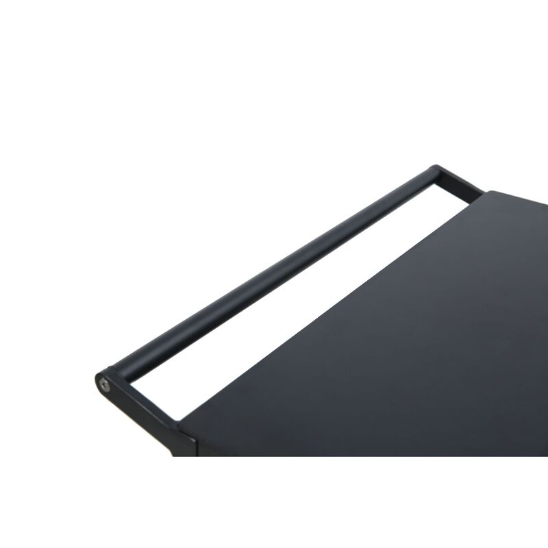 Sidobord med hjul till utekök 92,5 x 54 cm