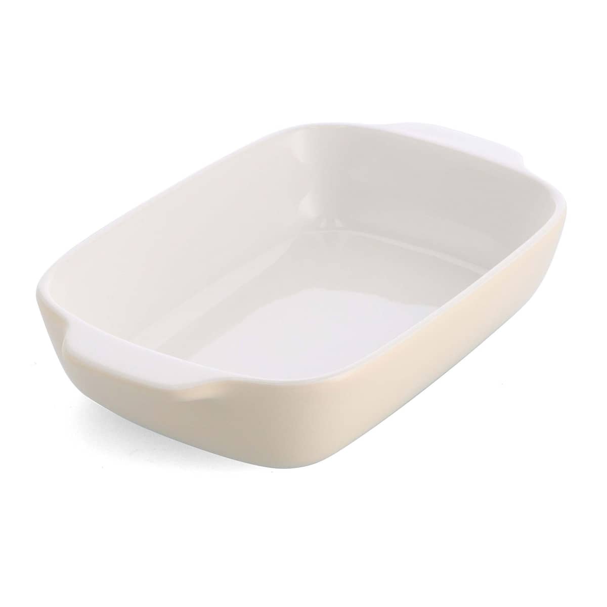 Uunivuoka kannella 33x19,5x7,5 cm, creme