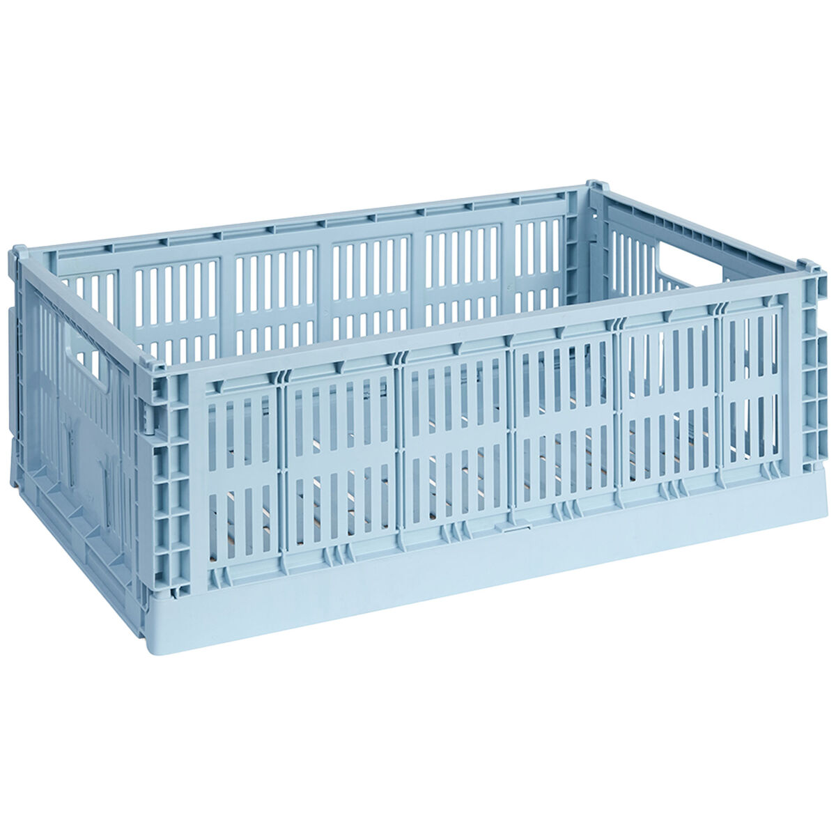 HAY Colour Crate Large förvaringslåda, soft blue