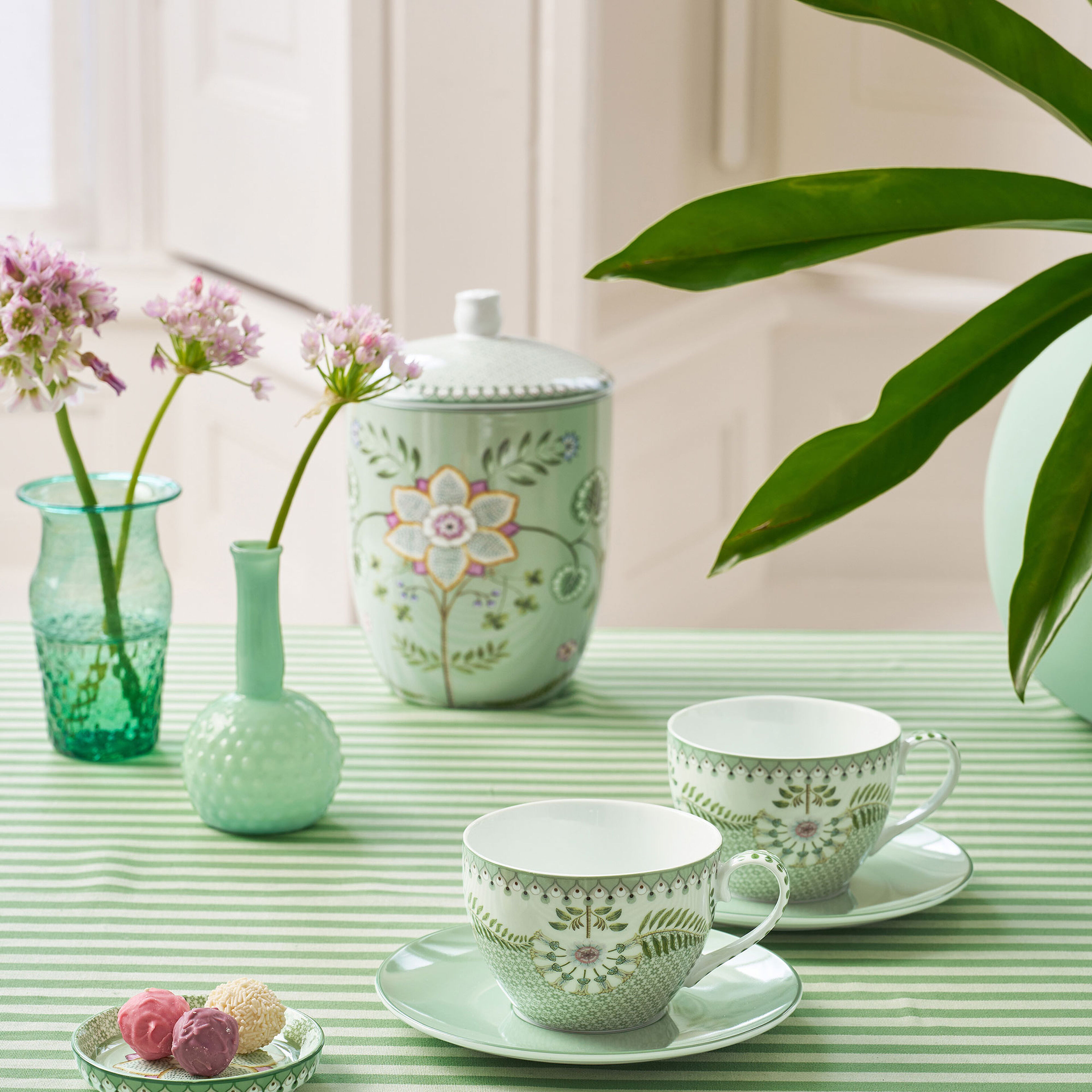 PIP Studio Lily & Lotus cappuccino kop 2-pak