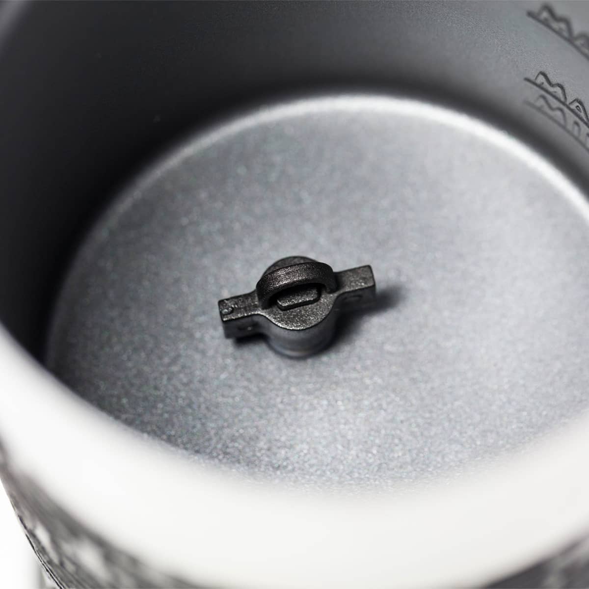 Mjölkskummare Fomini Crema Inox, Stål/Svart
