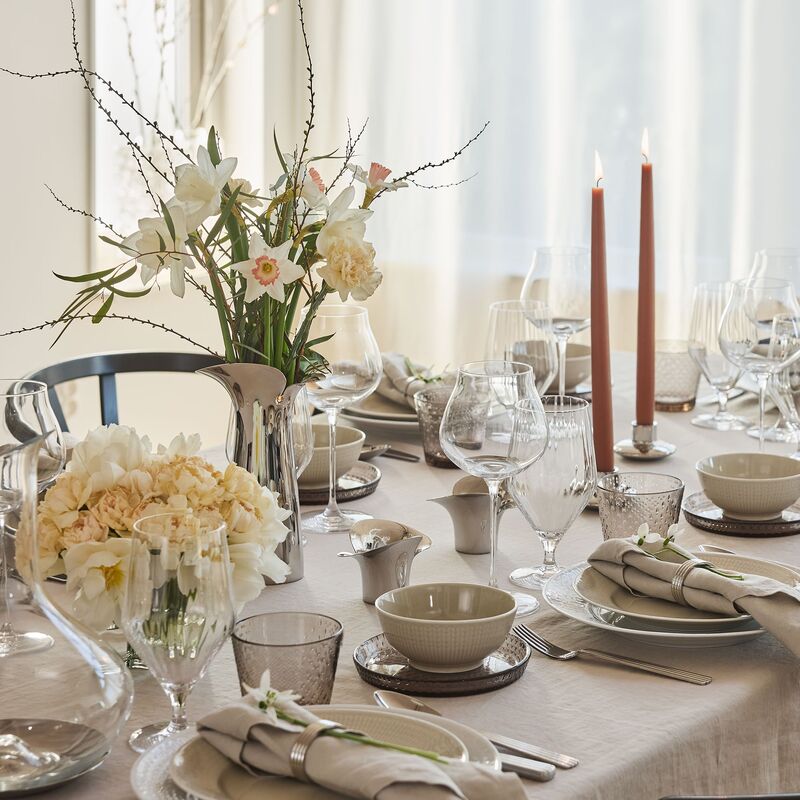 Bloom Botanica -kynttilänjalka, 2 kpl