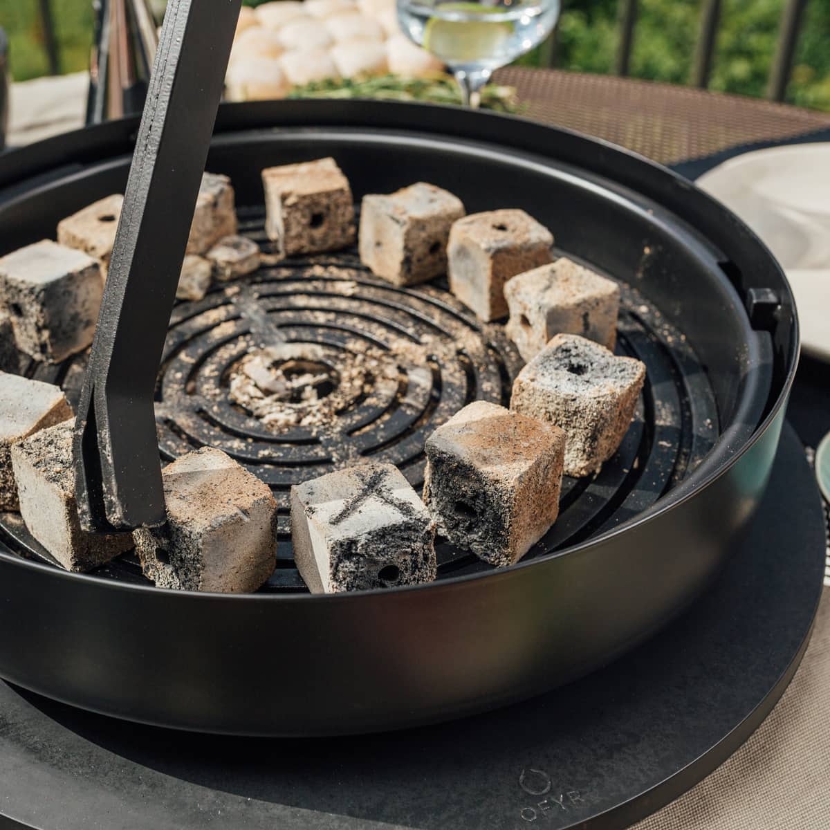 Tabl'O bordgrill, svart