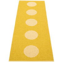 Pappelina Vera Pop Tæppe 70x200 cm, mustard/gul