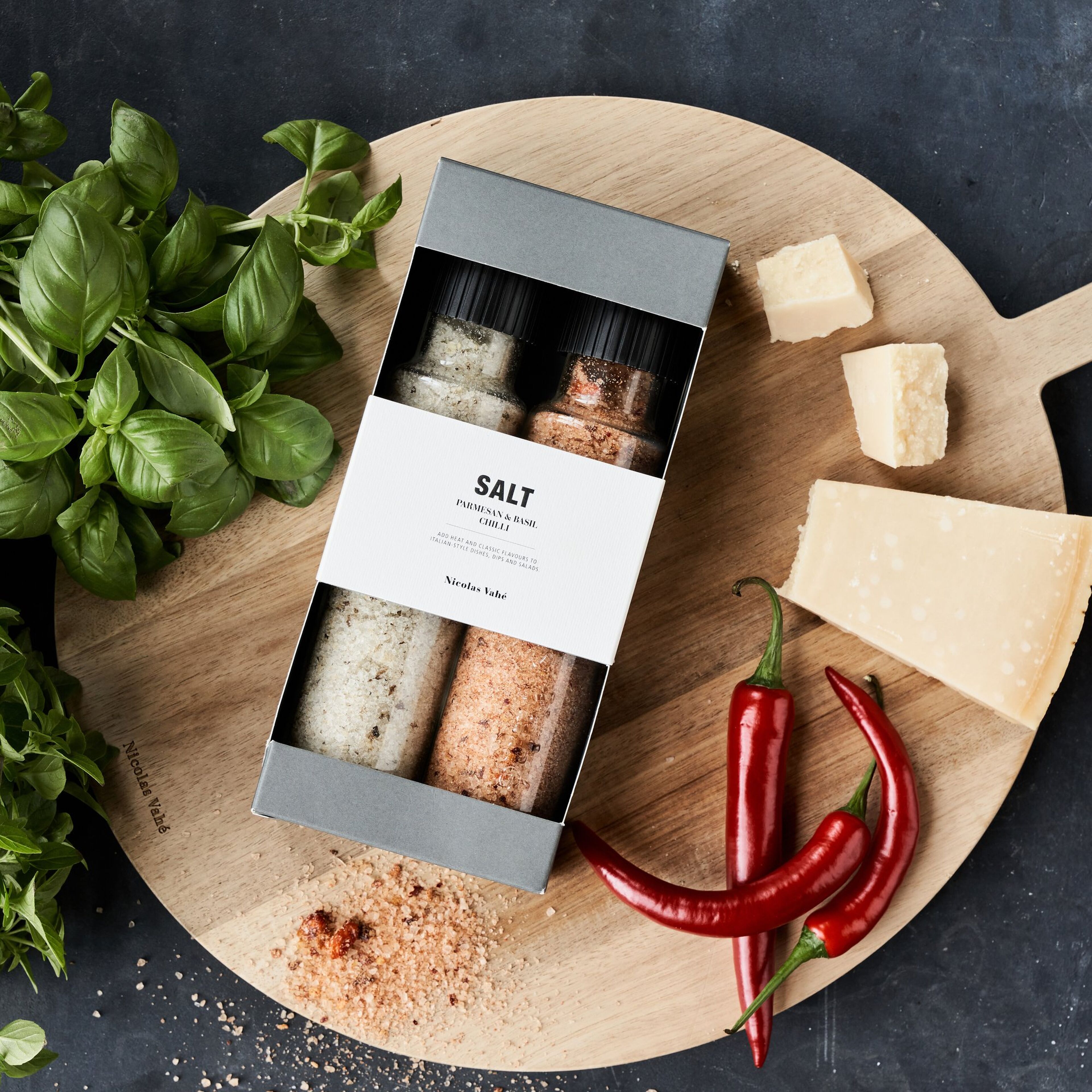 Parmesan & Basil Salt Gift Box
