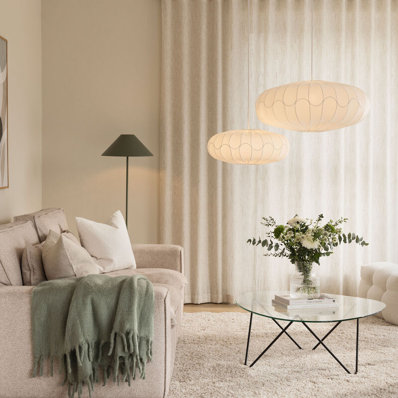 Globen Lighting Bladverk lampeskjerm 50 cm, hvit