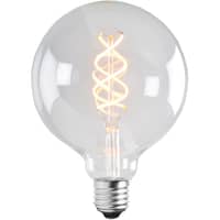 Lyspære E27 LED Soft Filament Globe 125 mm 5W, klar