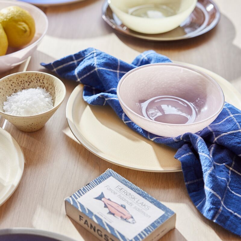 Yuka middagstallerken, pakke med 2, butter