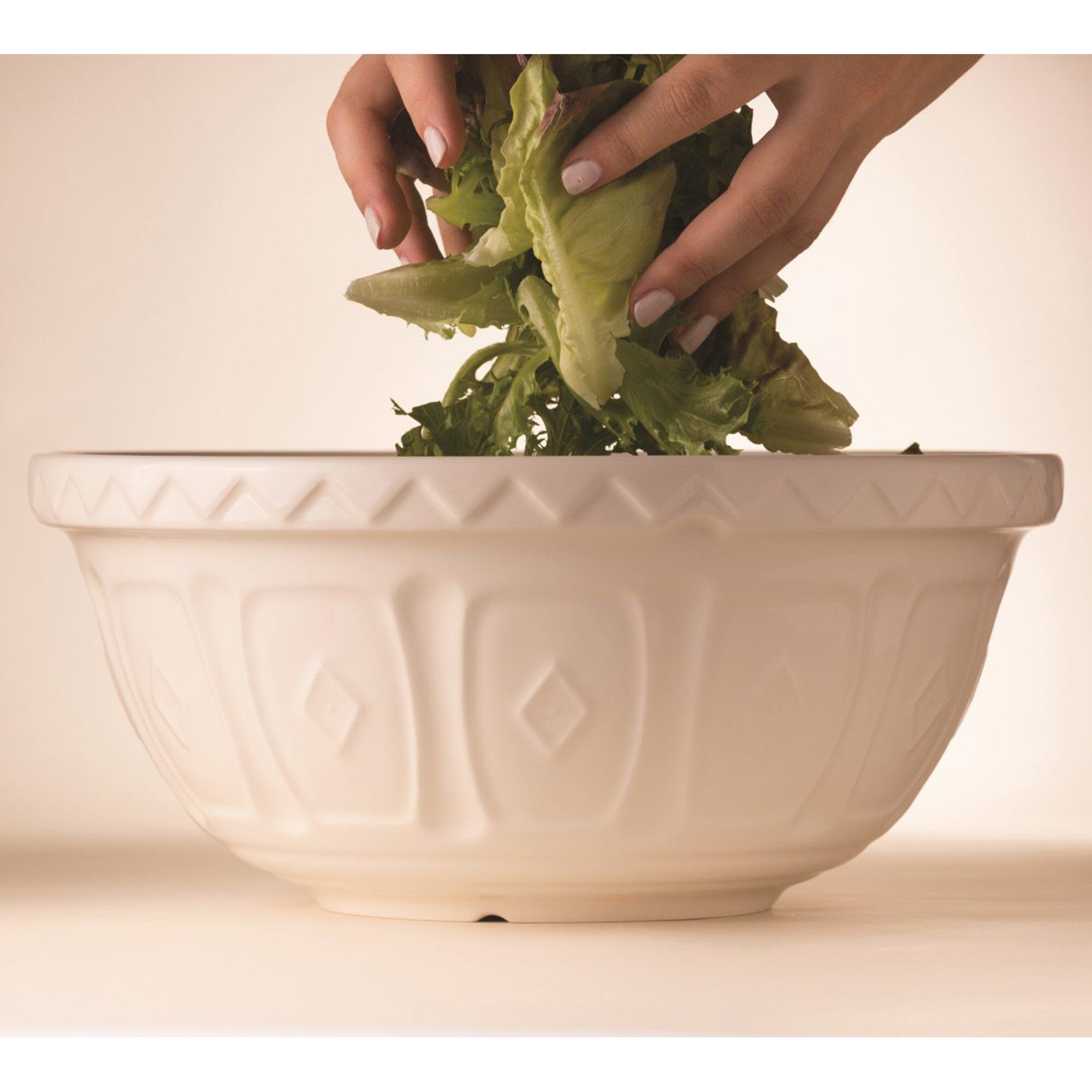 Alternativ bild 1 för Mason Cash Mix Colour S24 skål, cream