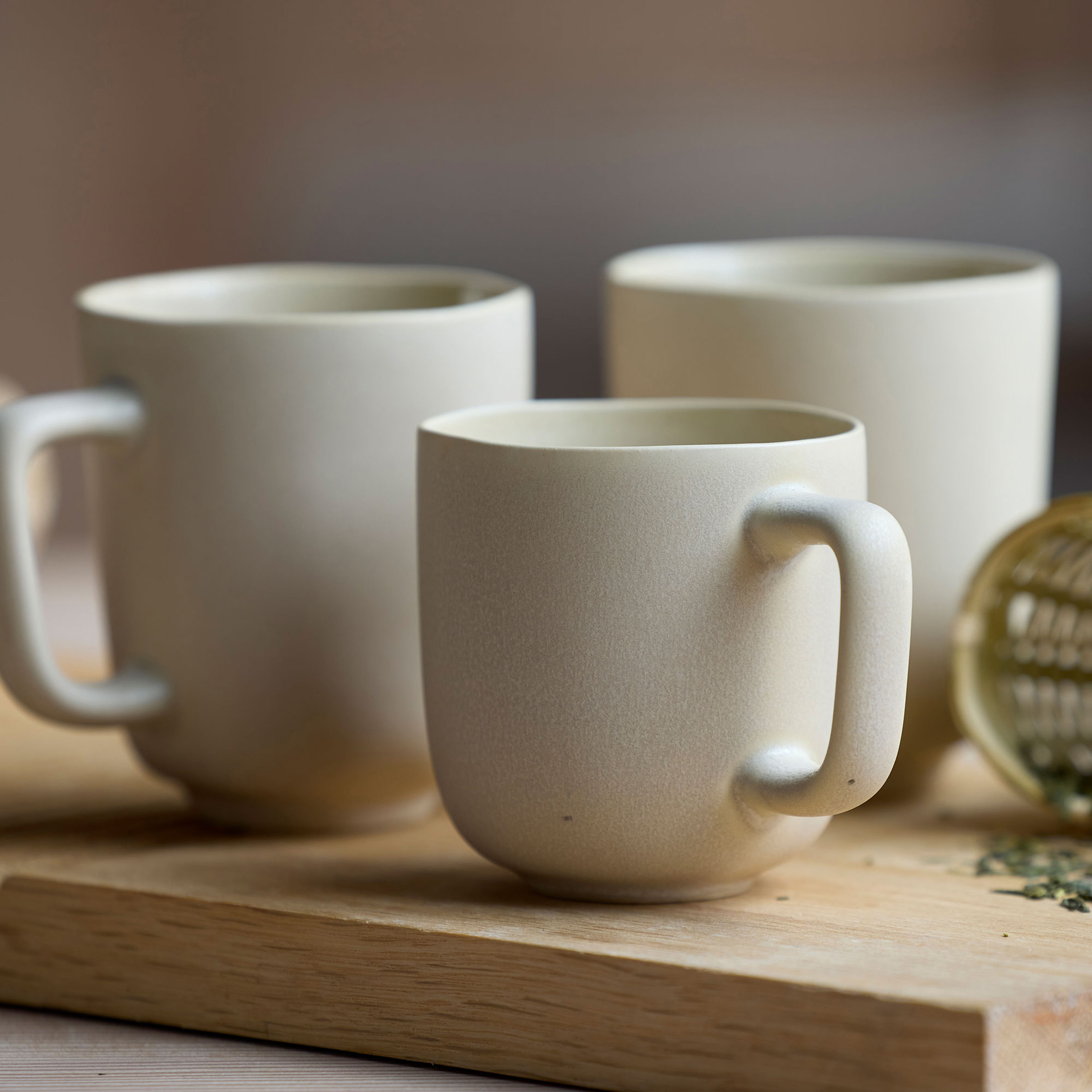 Villa Collection Shoku mugg med öra 33 cl, soft beige