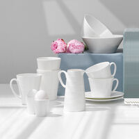 Kermanvalkoinen Passion-muki, 33 cl, 4 kpl