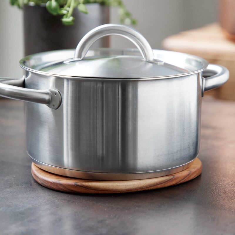 RAW magneettinen pannunalunen, 17,5 x 15 cm, teak