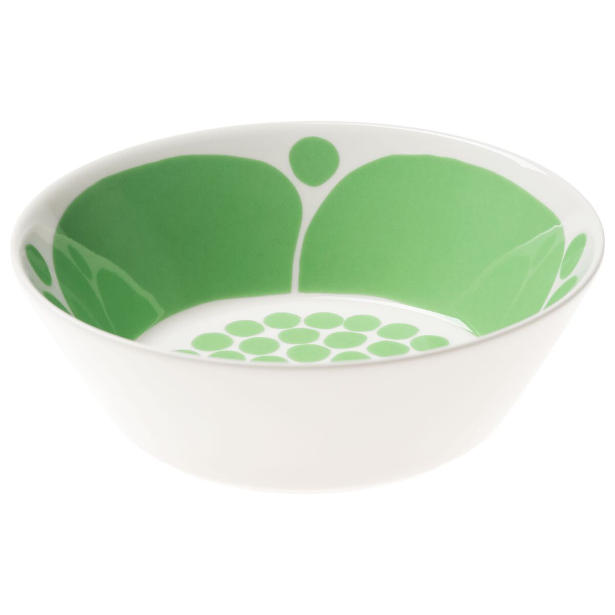 Arabia Sunnuntai dyp tallerken 17 cm, grønn