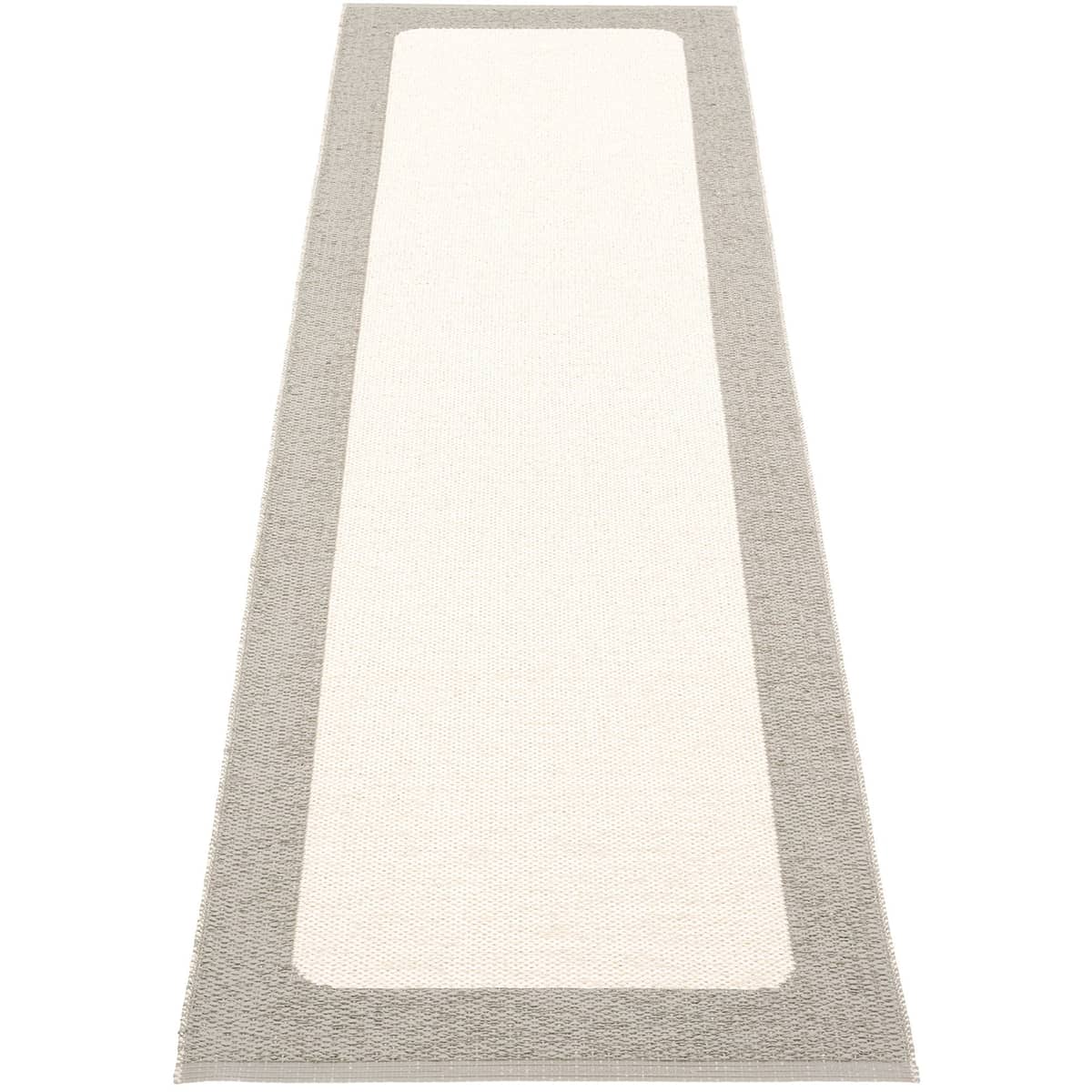 Gulvteppe Ilda, 70 x 240 cm., warm grey/vanilla