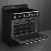 TR90IMBL Victoria Induktionskomfur 90 cm, sort