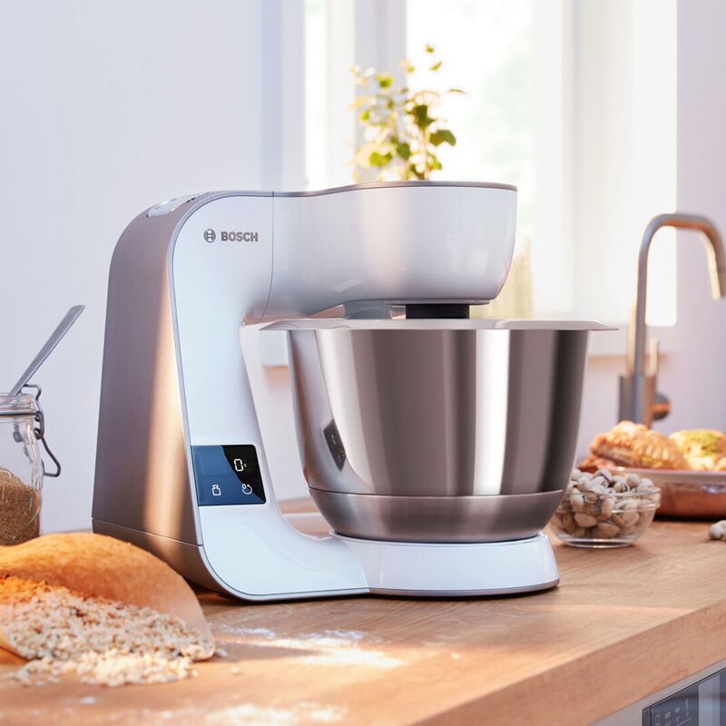 Serie 4 MUM5XW20 köksmaskin, 1000 W, vit/champagne