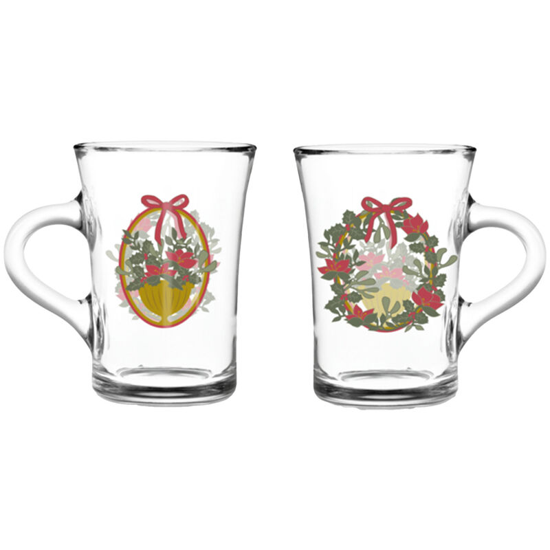 Holmegaard Jule-hotdrinkglass 2025 23 cl, 2 stk, flerfarget