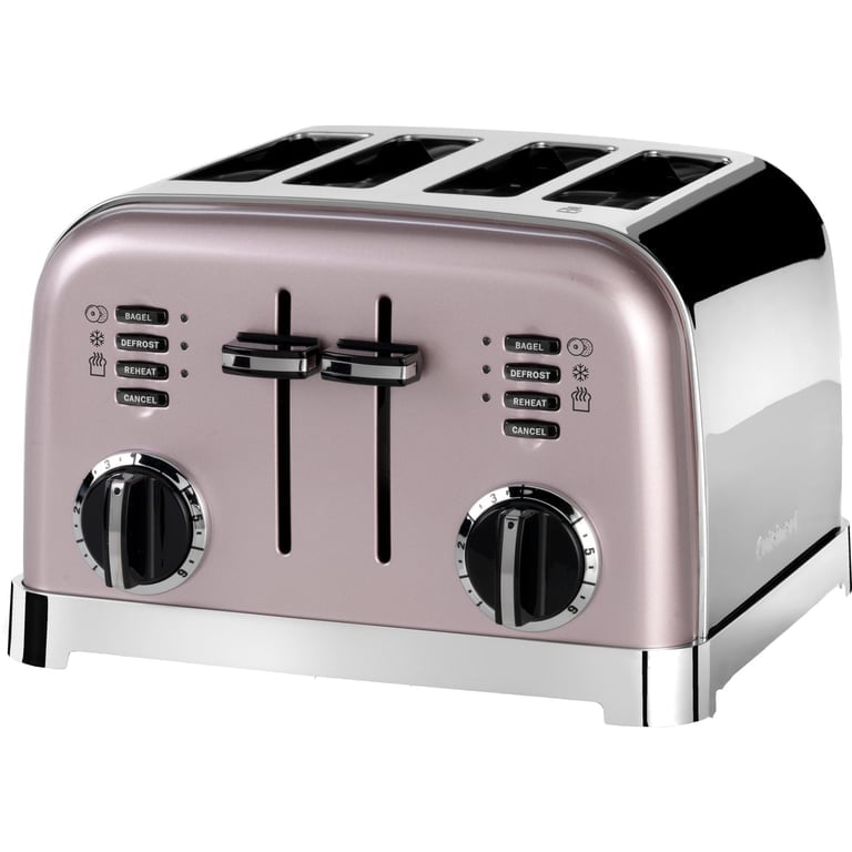 Brødrister 4 skiver Rosa