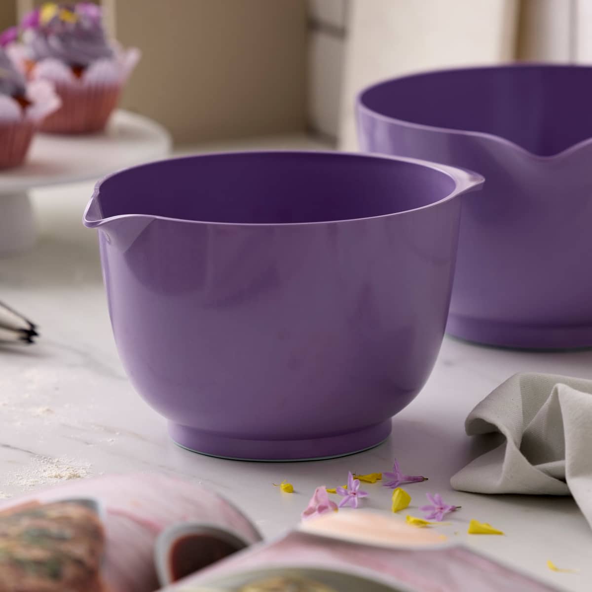 NEW Margrethe skålsett 1,5 + 3 liter, lavender