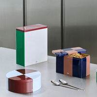 HAY förvaringsbox XL, off-white/bourgogne