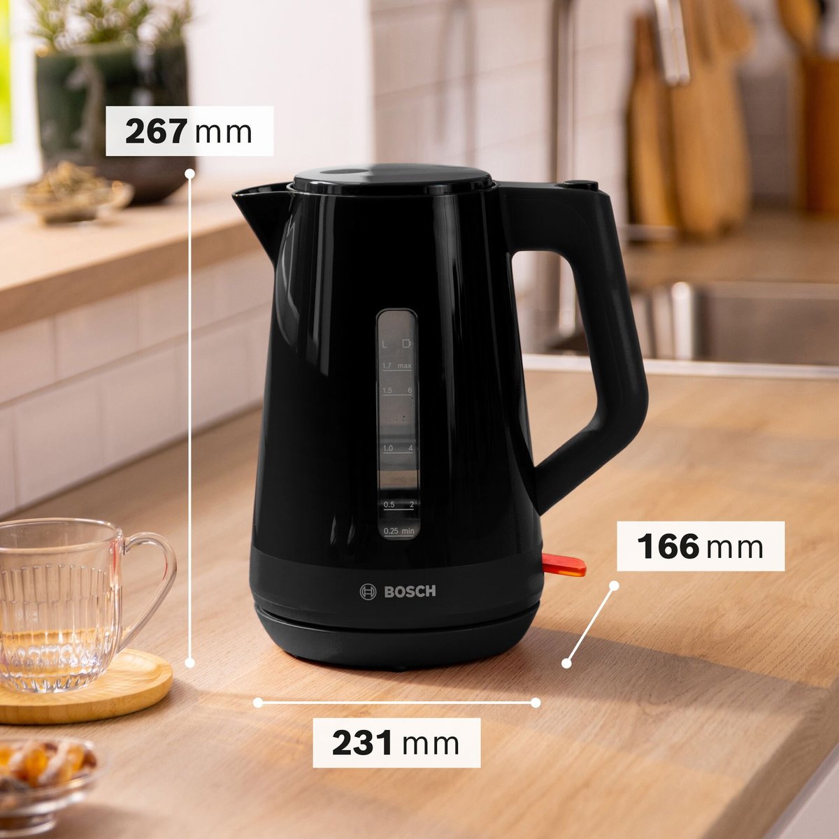 MyMoment Elkedel 1.7 L Sort