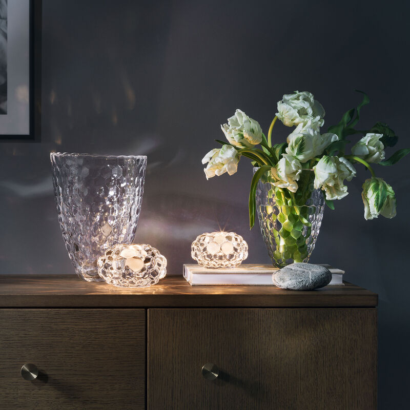 Hallon Vase Klar 20 cm