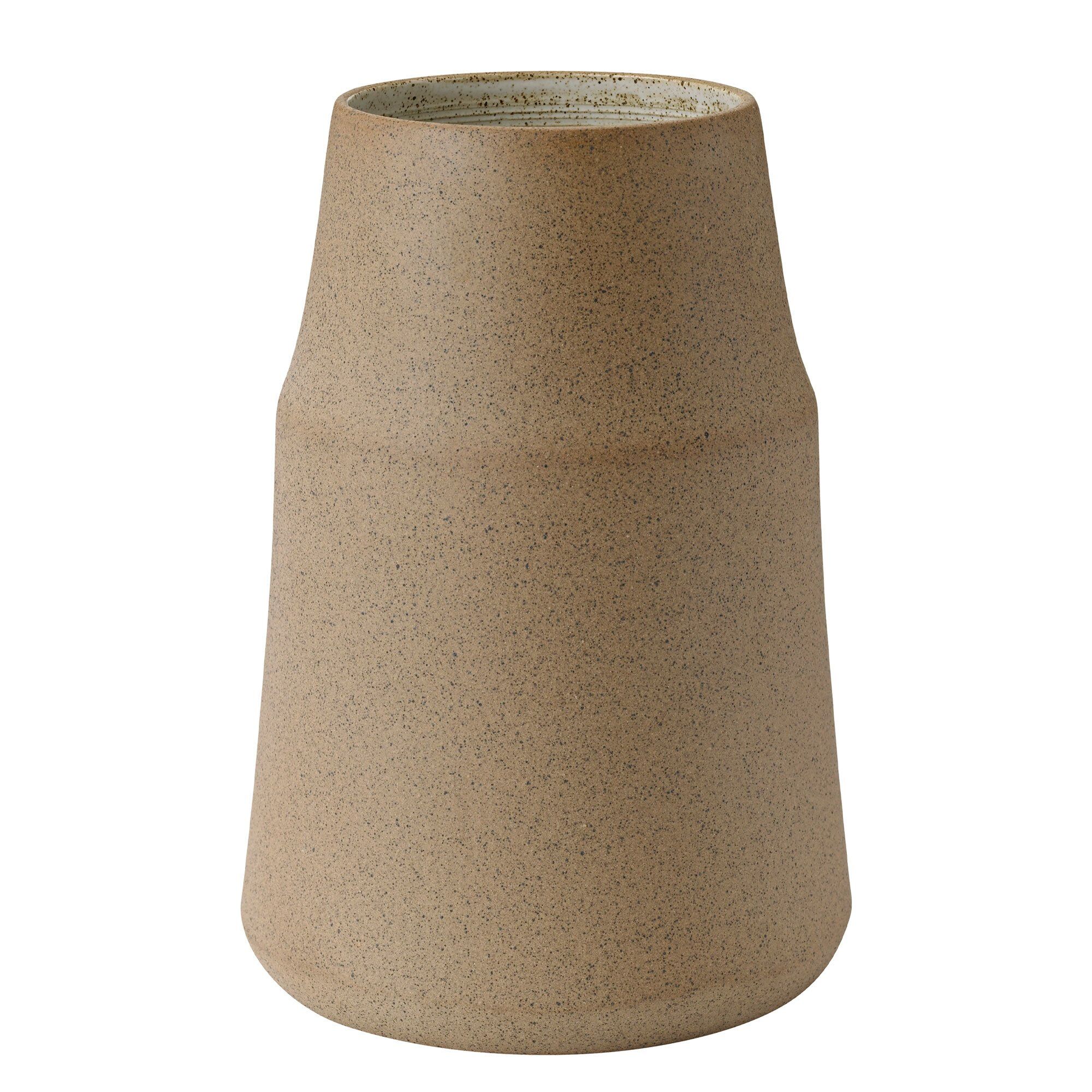 Knabstrup Keramik Clay vase 18 cm Warm Sand