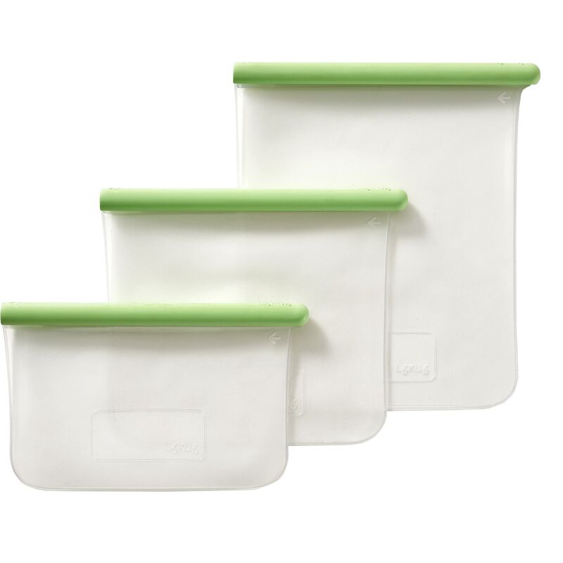 Återanvändningsbar kyl & fryspåse, set med 3 st