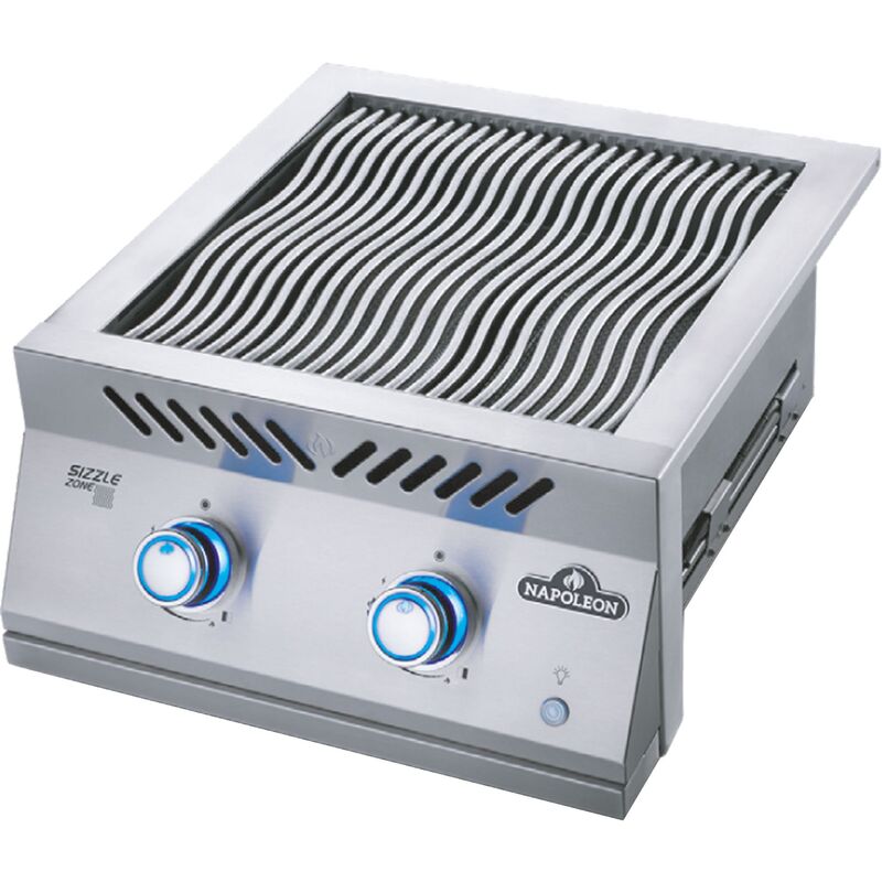 Dubbel sidobrännare infraröd