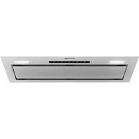 KSG6P4X integrerad fläkt 60 cm, rostfritt stål