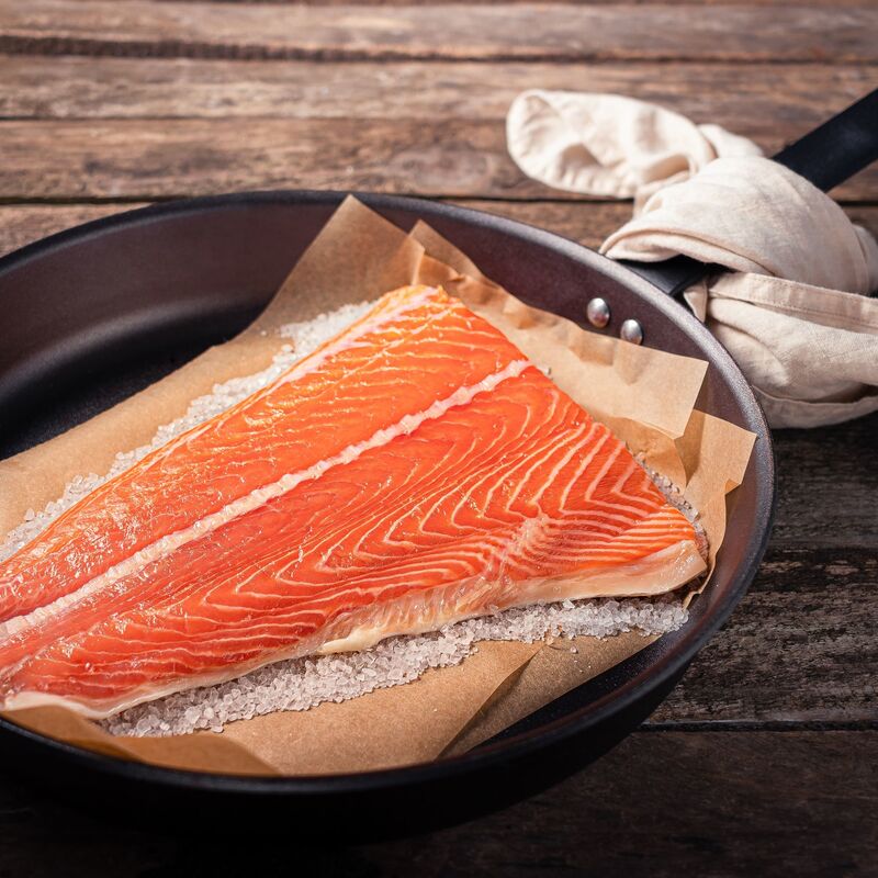 Stekpanna kolstål, 24 cm