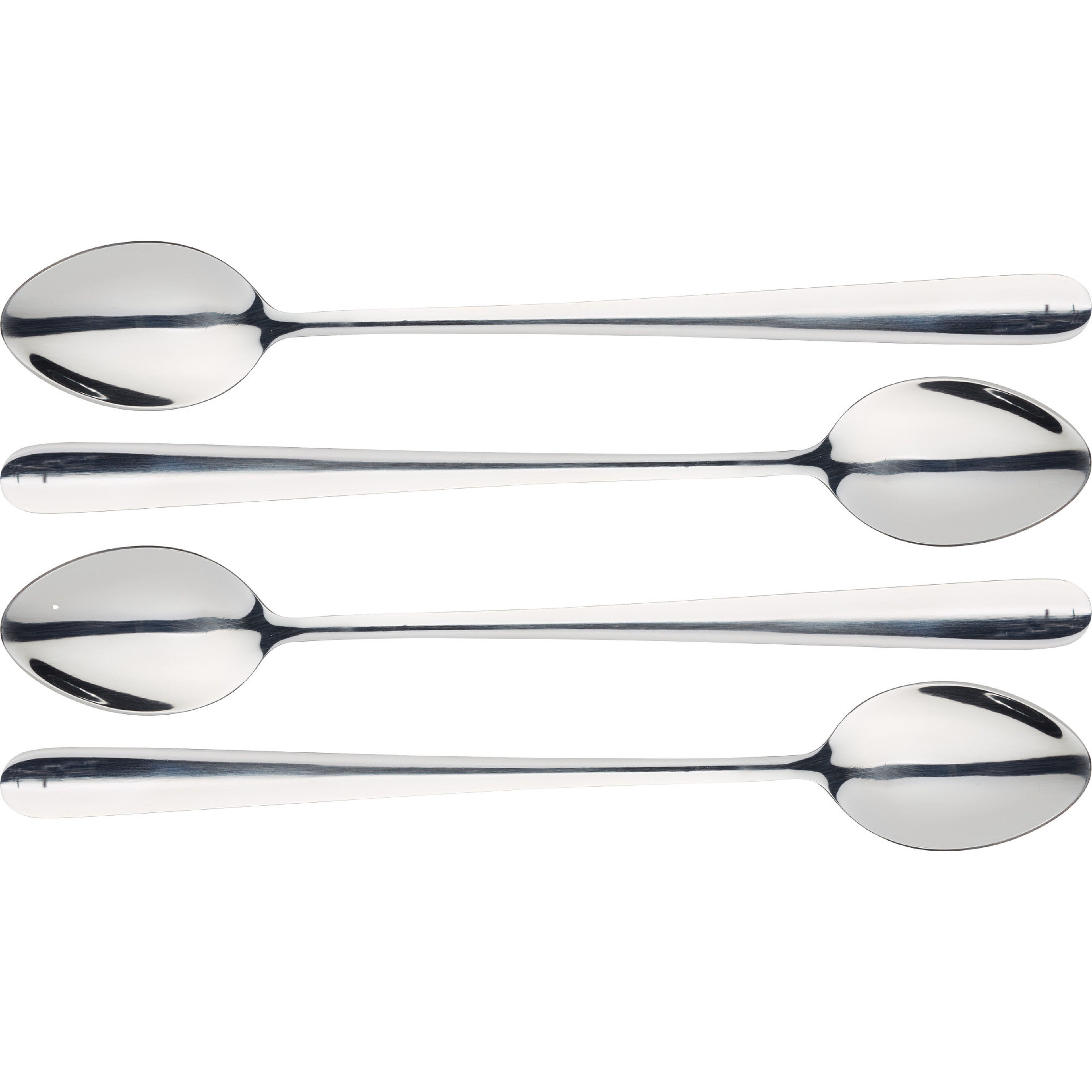 Latteskedar Rostfritt Stål 4 pack