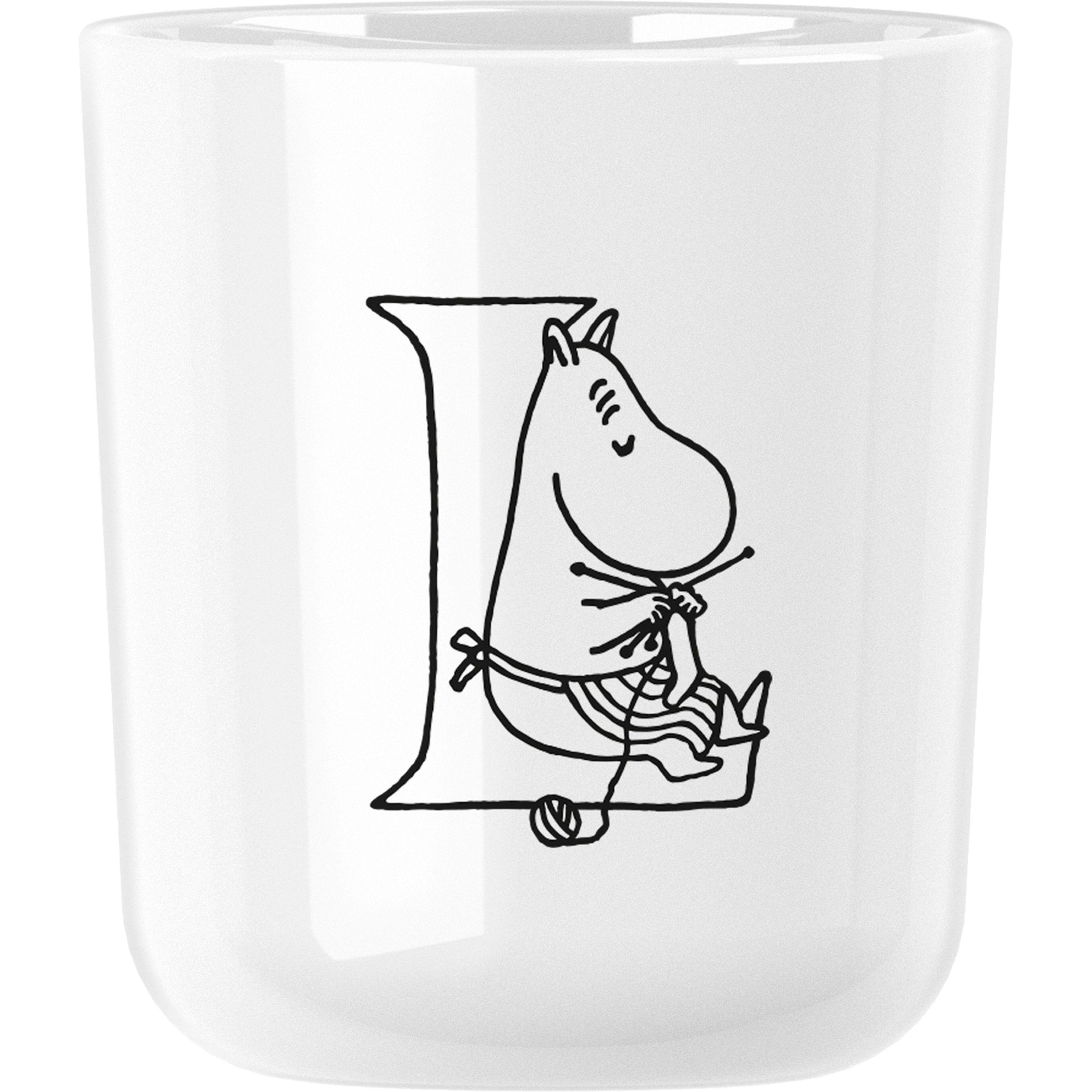 Moomin ABC mugg, 0,2 liter, L