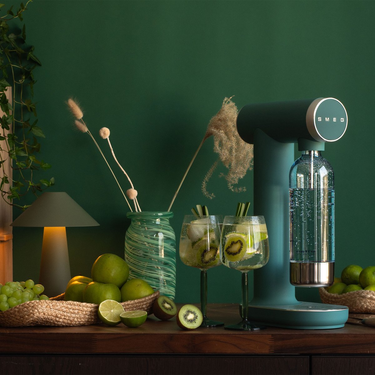 Hiilihappokone, emerald green