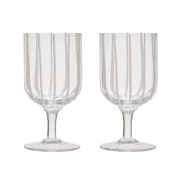 Mizu vinglas 2-pack, clear