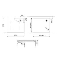 SIM3644MB Classic induksjonstopp 60 cm, matt svart
