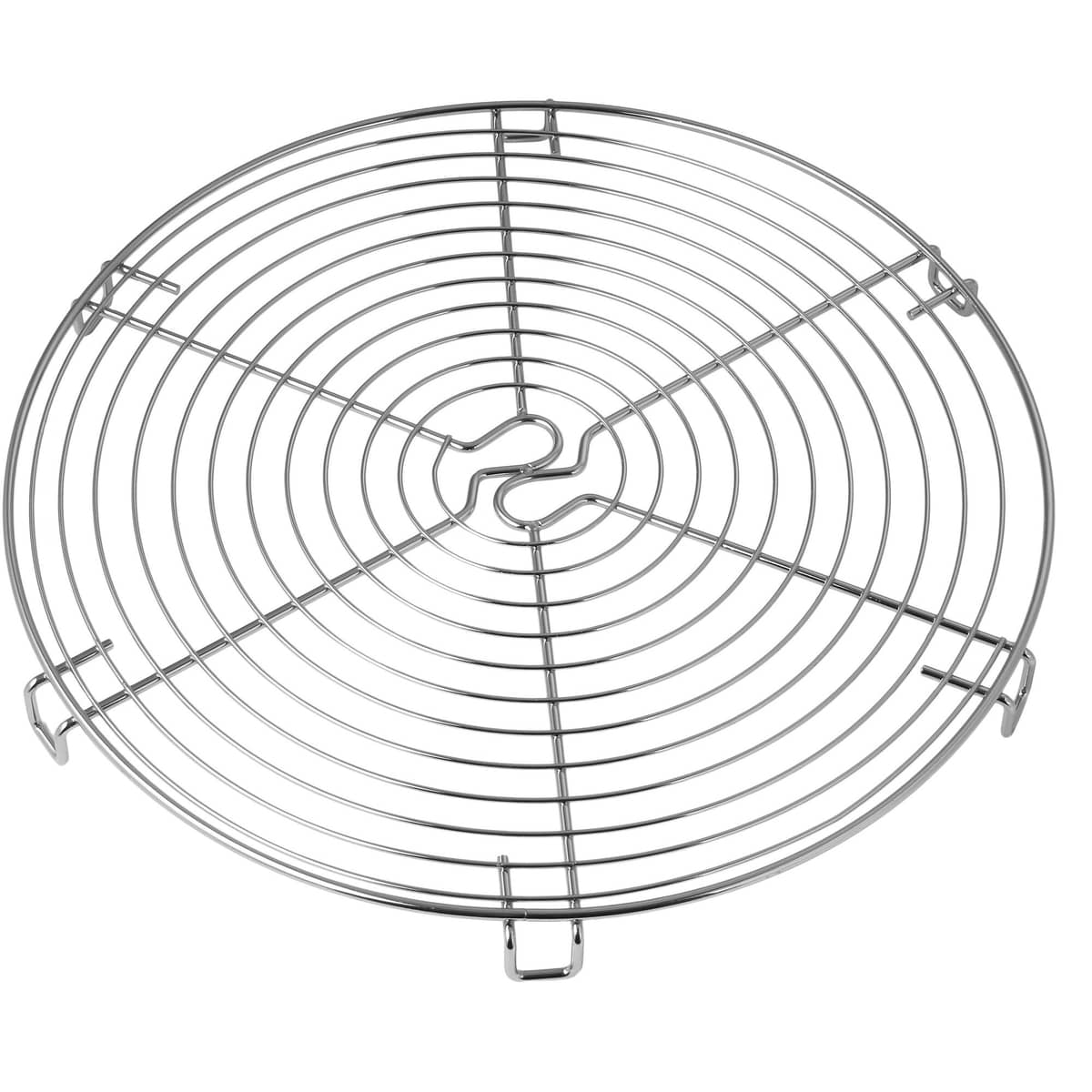 Kromattu jäähdytysritilä 32 cm