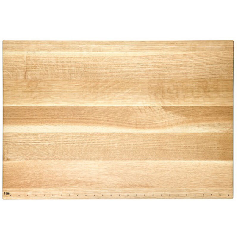 Skærebræt i eg, 45 x 30 x 5 cm.