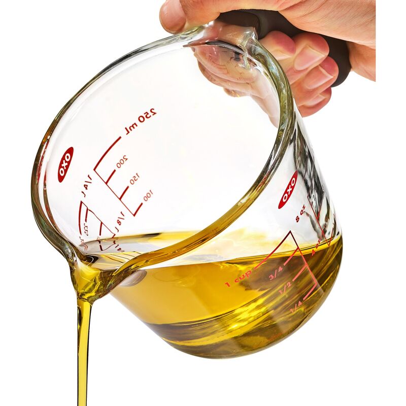 Måttbägare 0,25 liter, glas