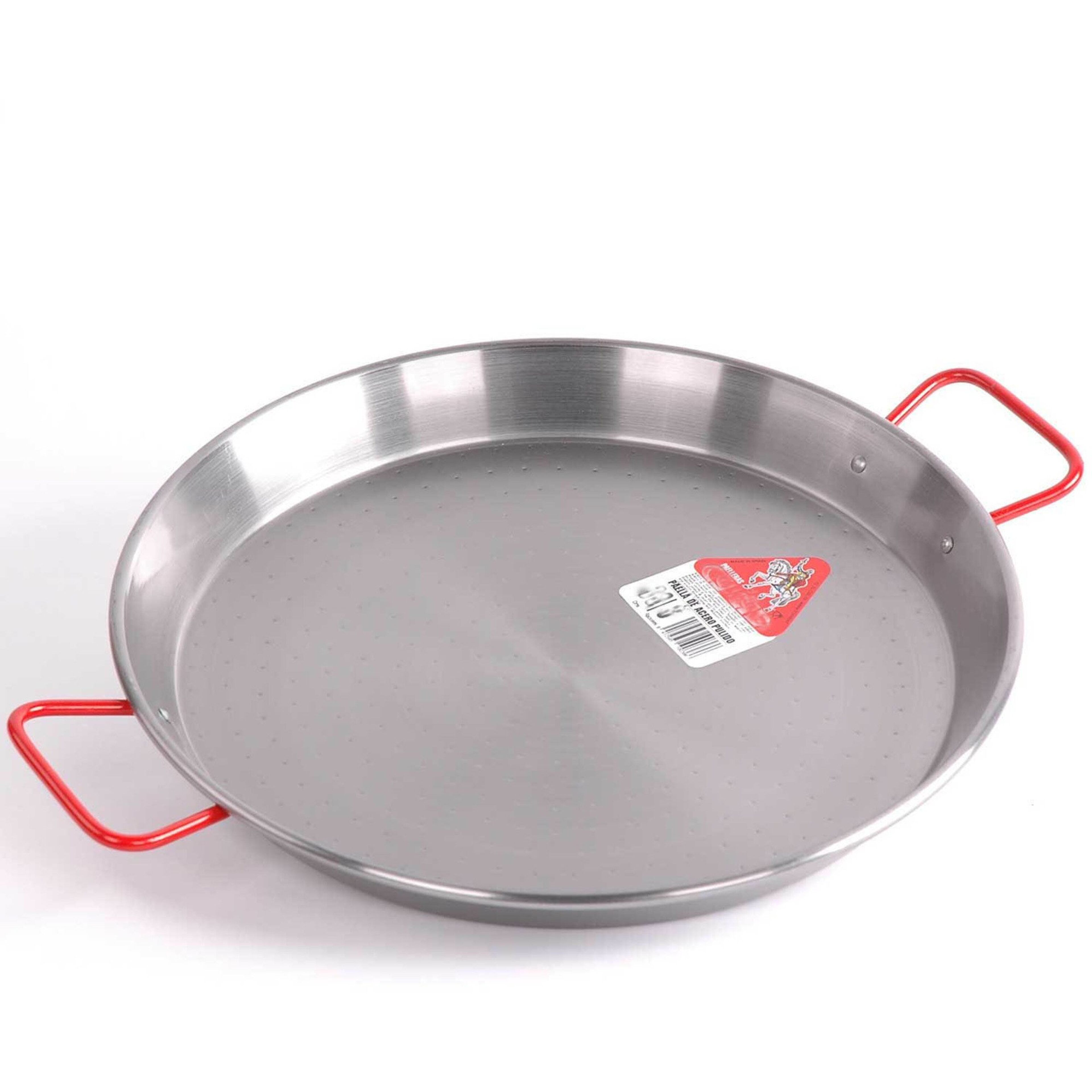 Paellapanna Polerat kolstål 50 cm