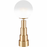 Astro Bordlampe 20 cm, børstet messing