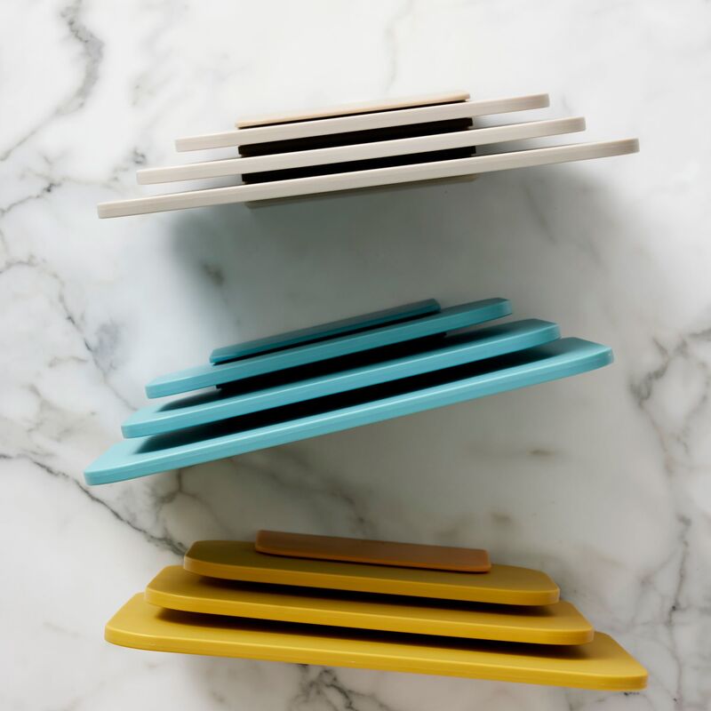 Skærebræt Choptima, sæt med 3 brætter, humus