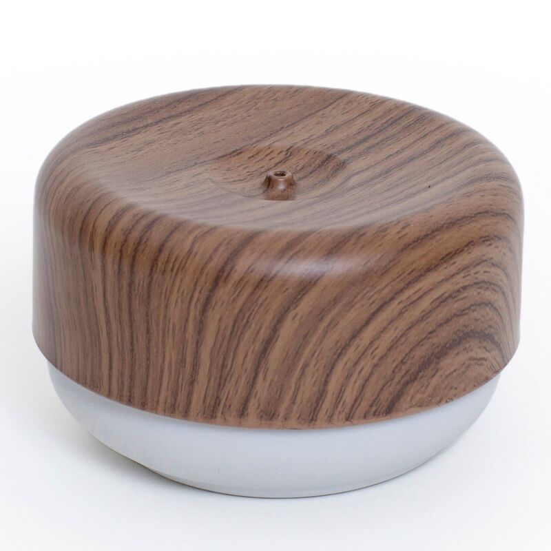 Opvaskemiddelpumpe med mørke trædetaljer