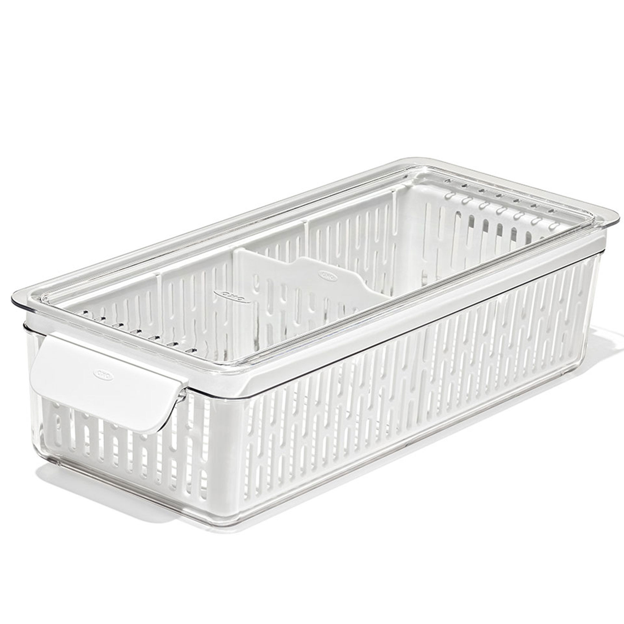 OXO Produce Saver grønnsaksbeholder (lang)
