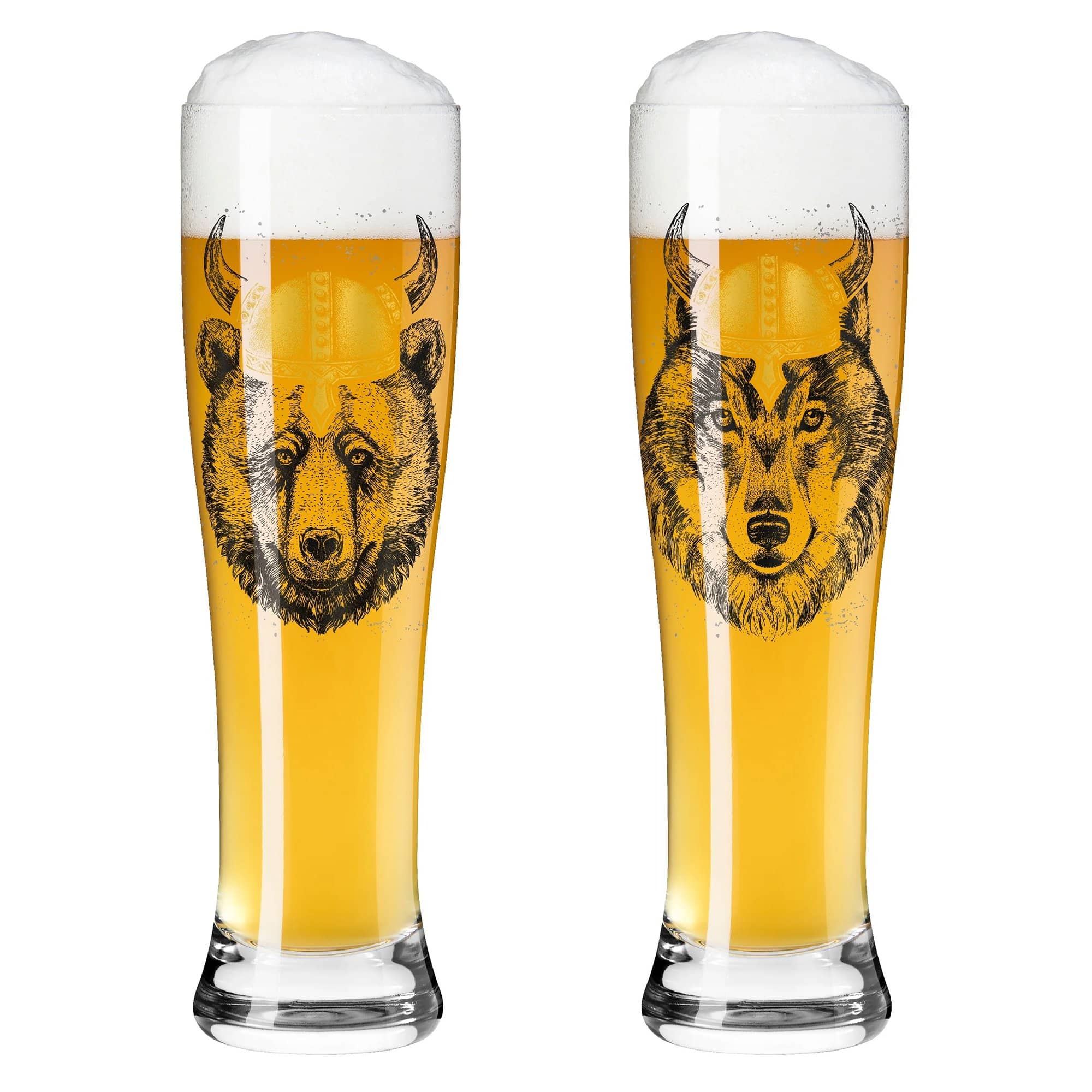Brauchzeit No. 15og16 Hvete ølglass, 2 stk