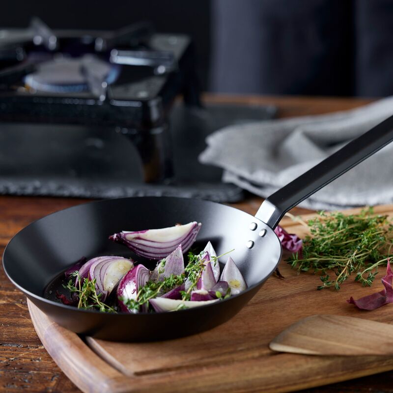 Stekpanna 24 cm, kolstål