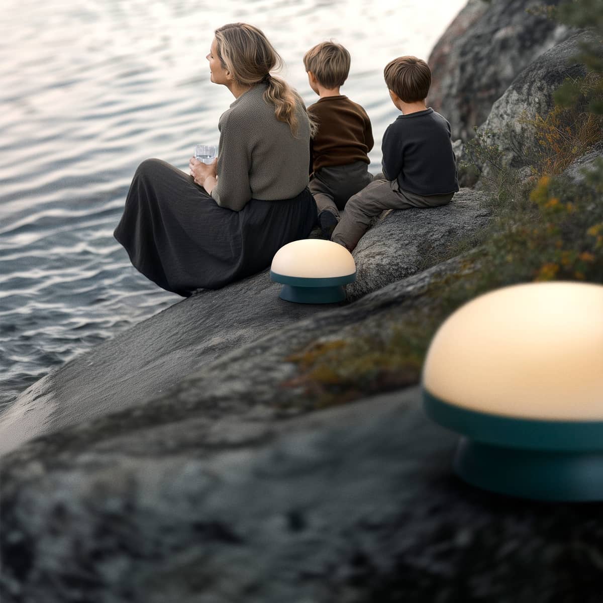 Soft Spot Solar Dots lampe 11,5 cm, grønn