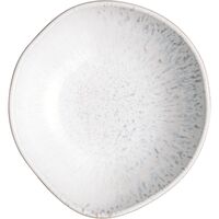 Kiln skål, 19 cm, hvid/grå